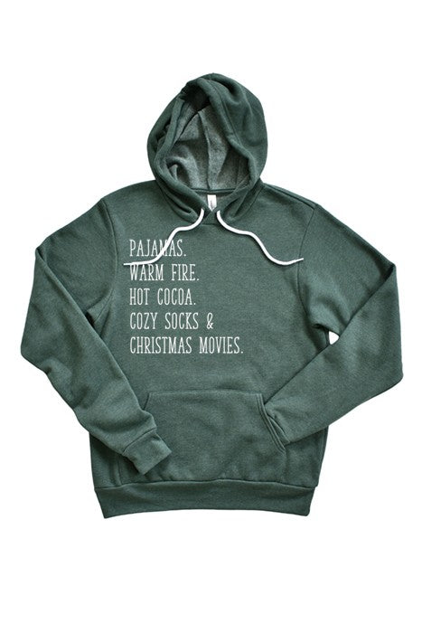 Pajamas Warm Fire Hoodie