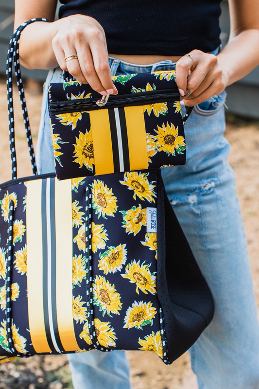 Sunflower Neoprene Tote