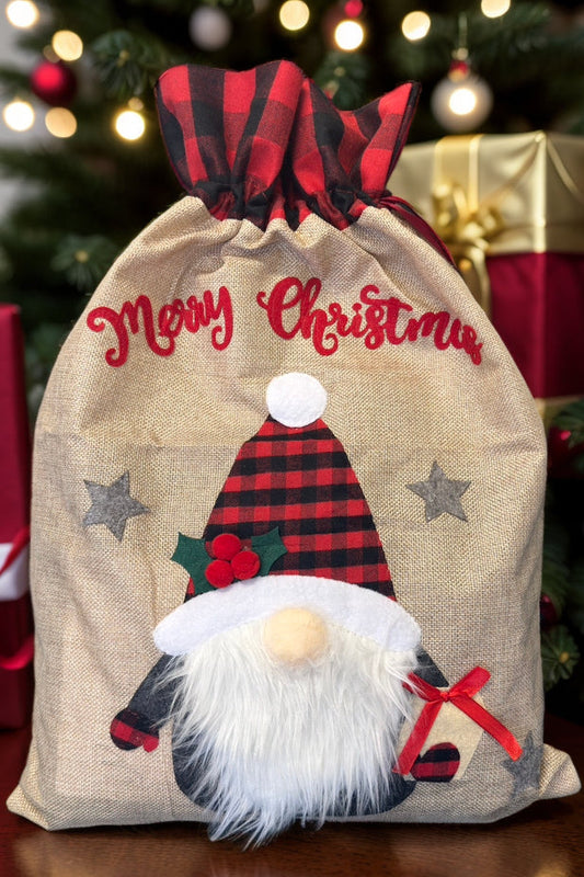 Gnome For The Holidays - Santa Sack