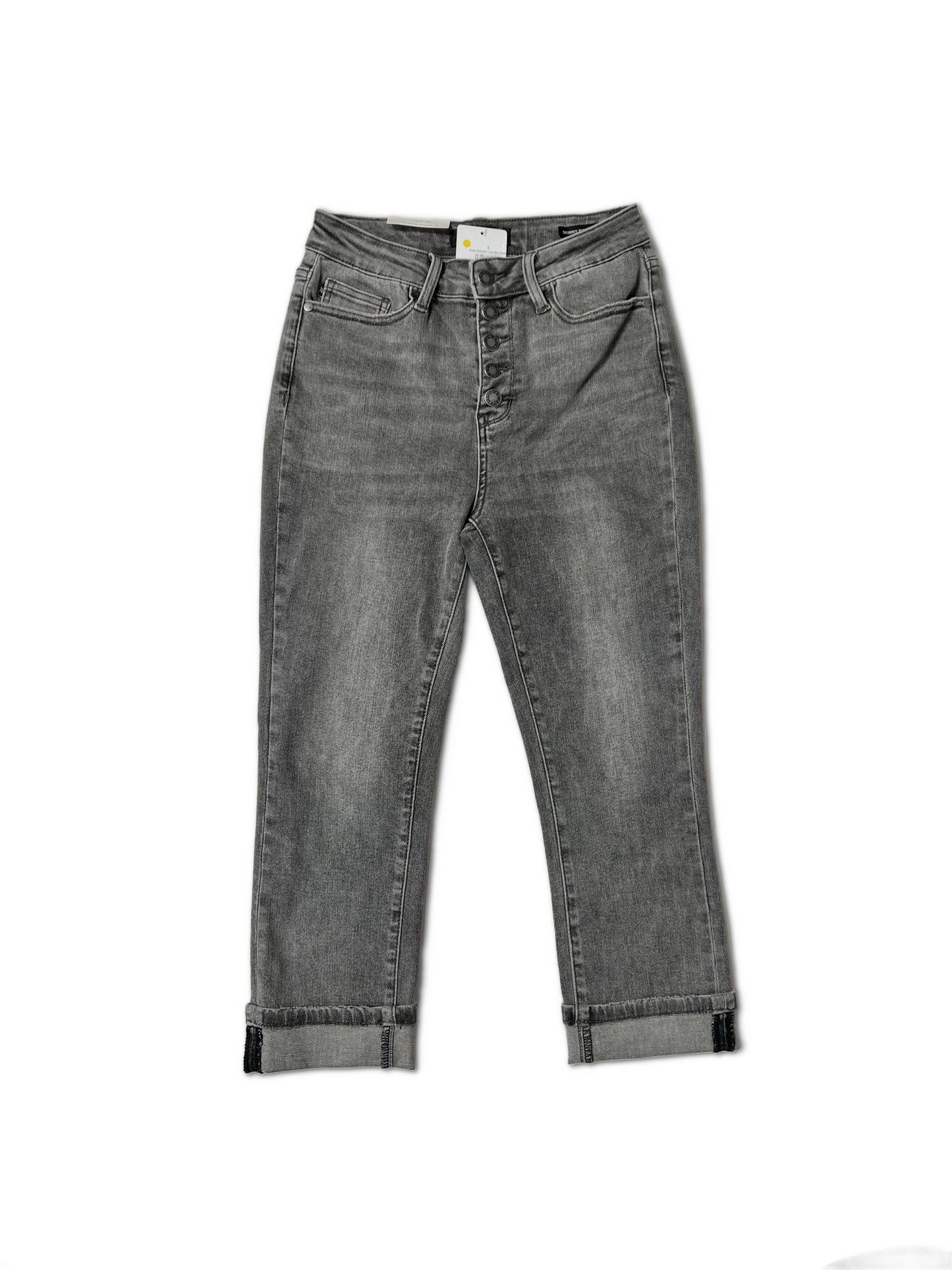 Dusty Charcoal - Judy Blue Capris