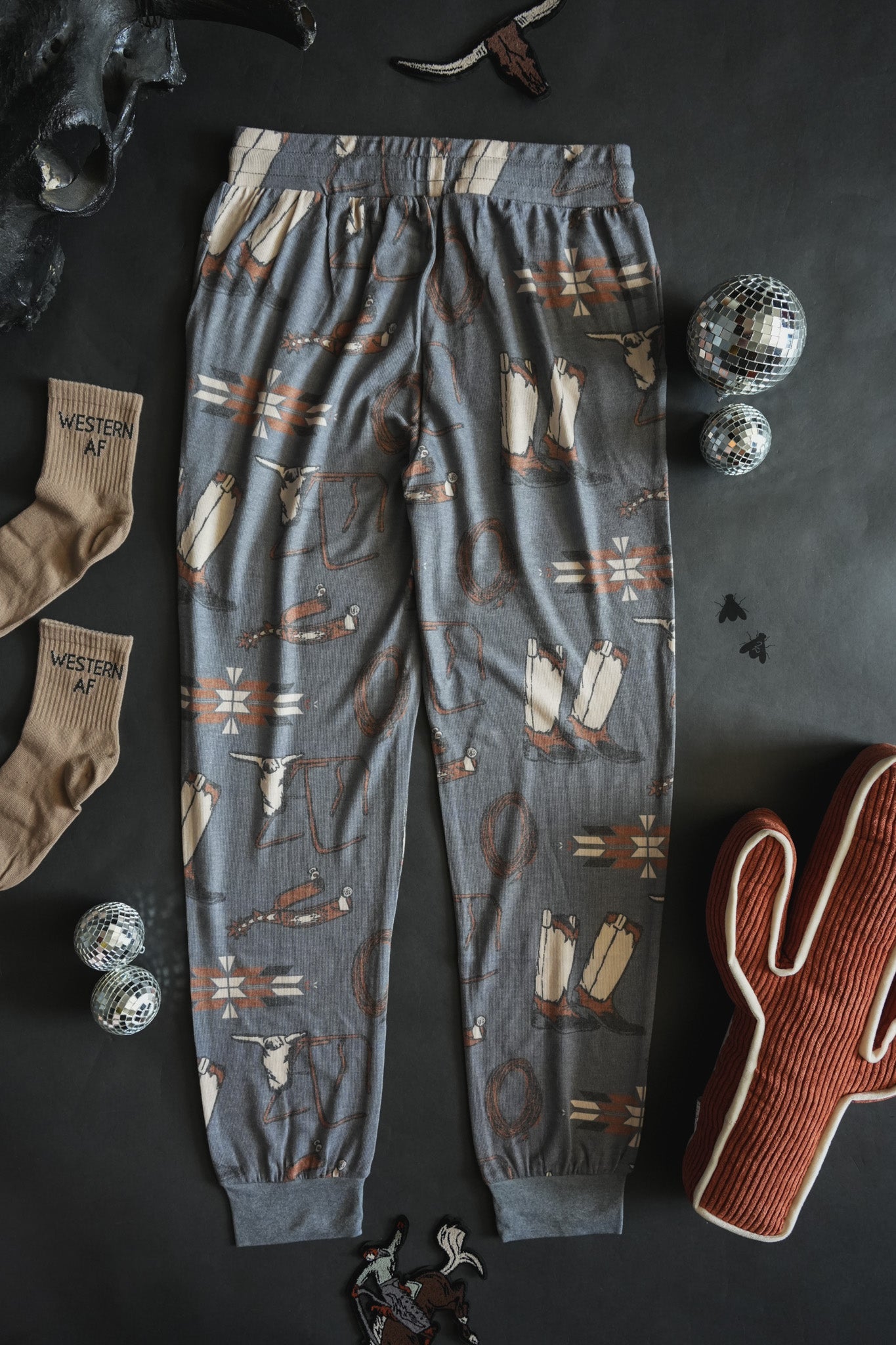 LOUNGY LARIAT JOGGERS *WESTY WEST