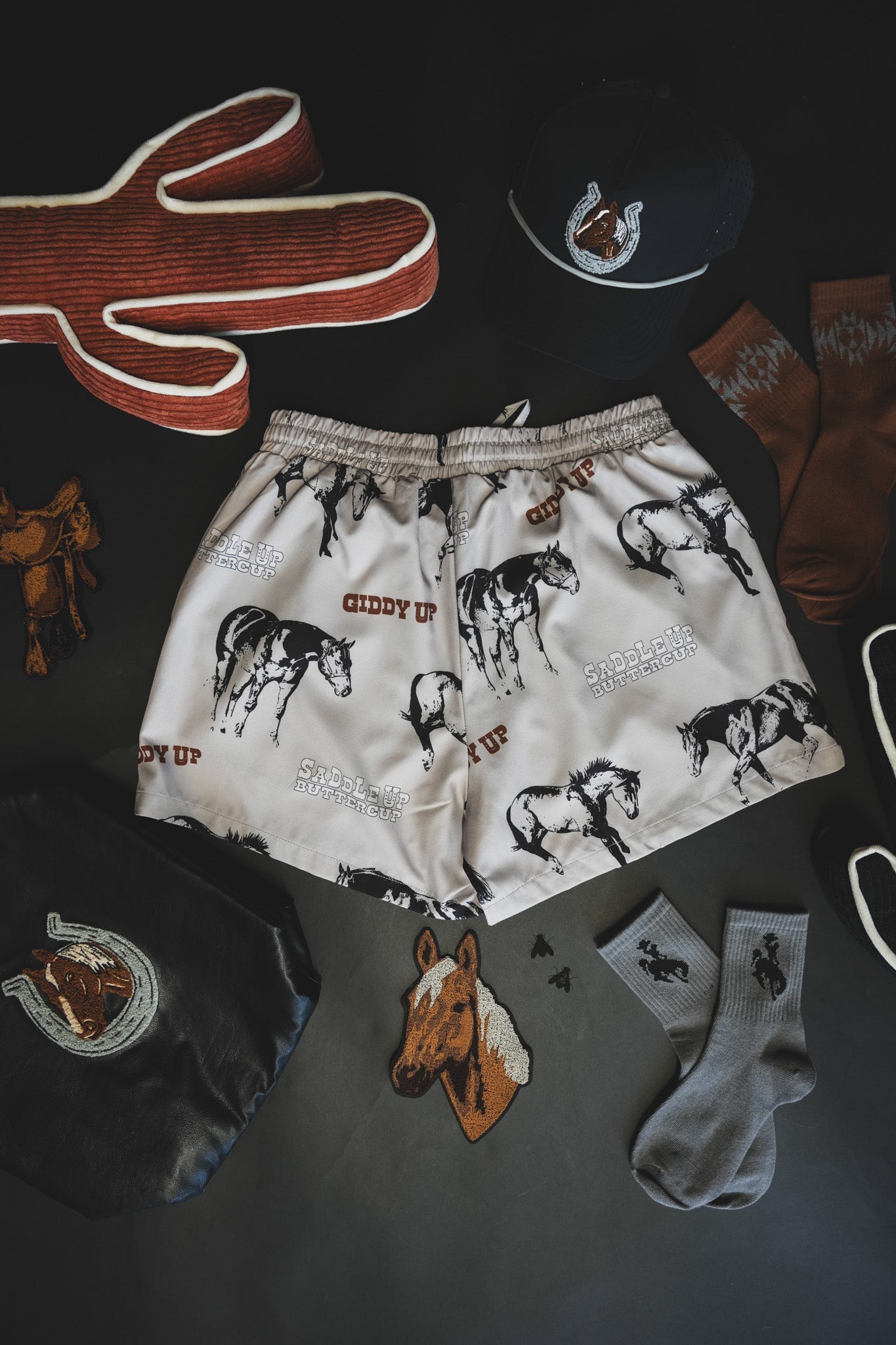 SADDLE UP BUTTERCUP SHORTS [NO M/L]