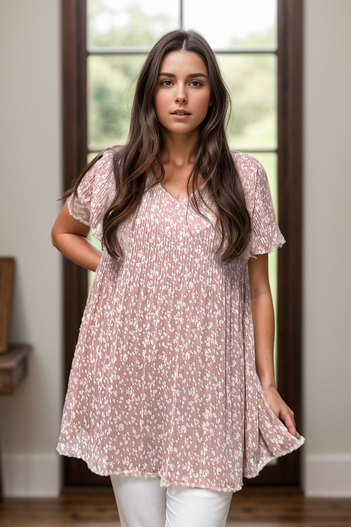 Shine in Mauve - Tunic