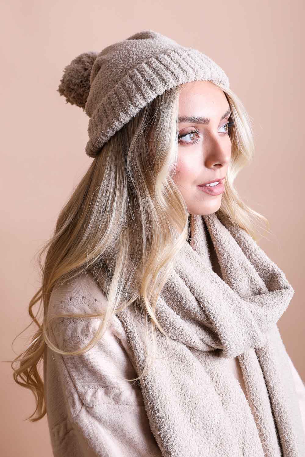 Boucle Pom Beanie