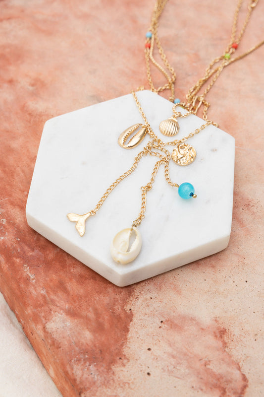 Forever Summer Mermaid Dream Layered Necklace