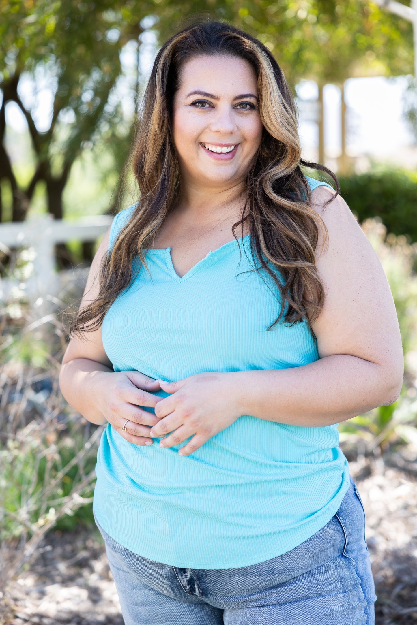 Glam Doll Tank in Mint