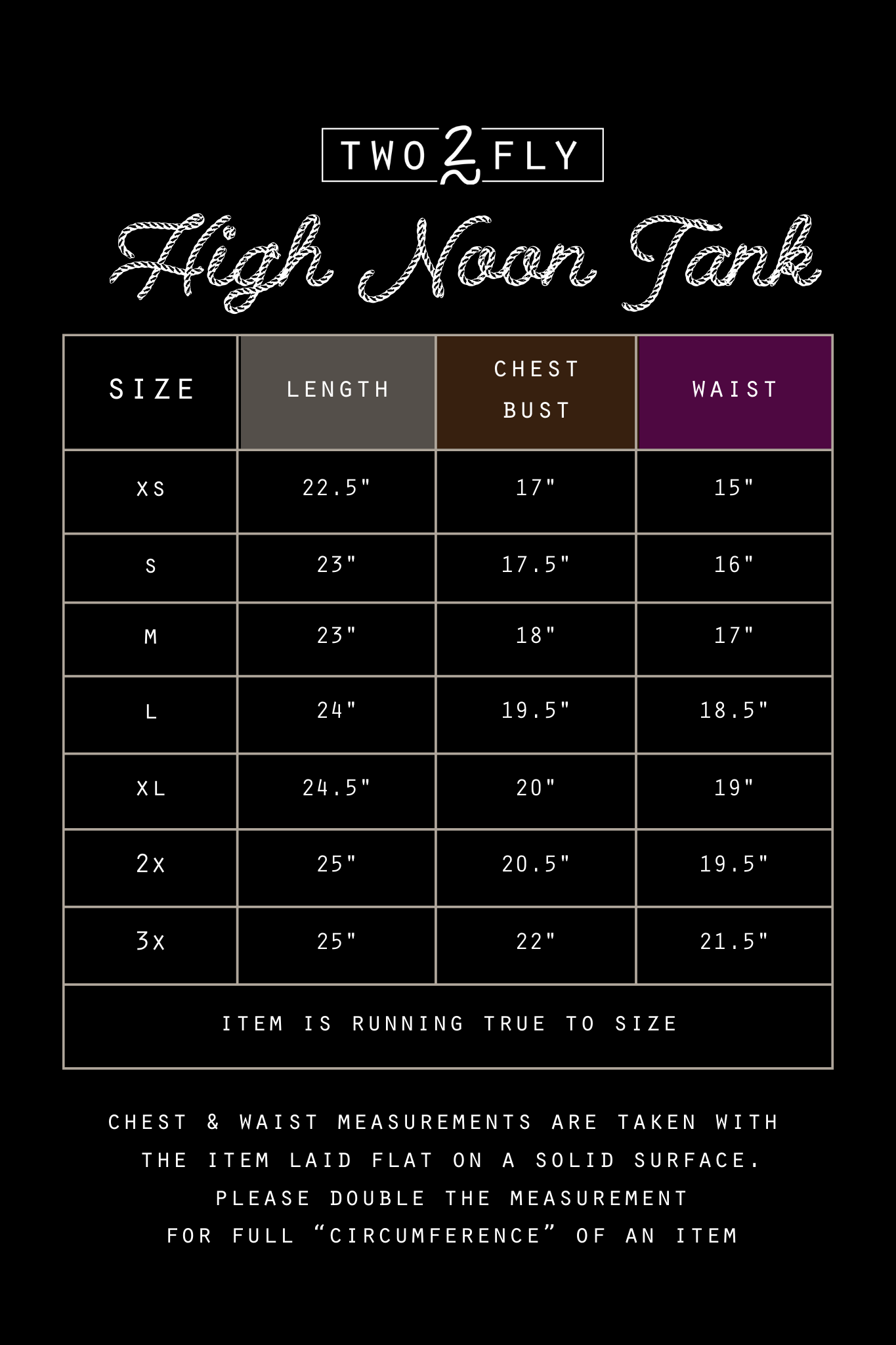 HIGH NOON TANK [2X/3X ONLY]