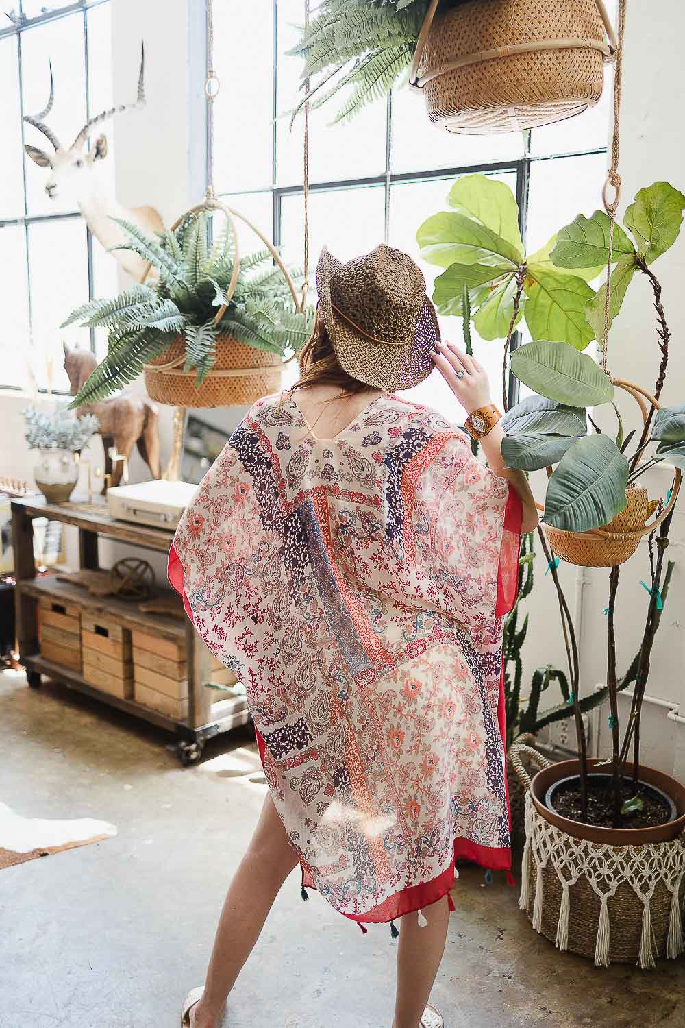 Paisley Floral Patchwork Kimono