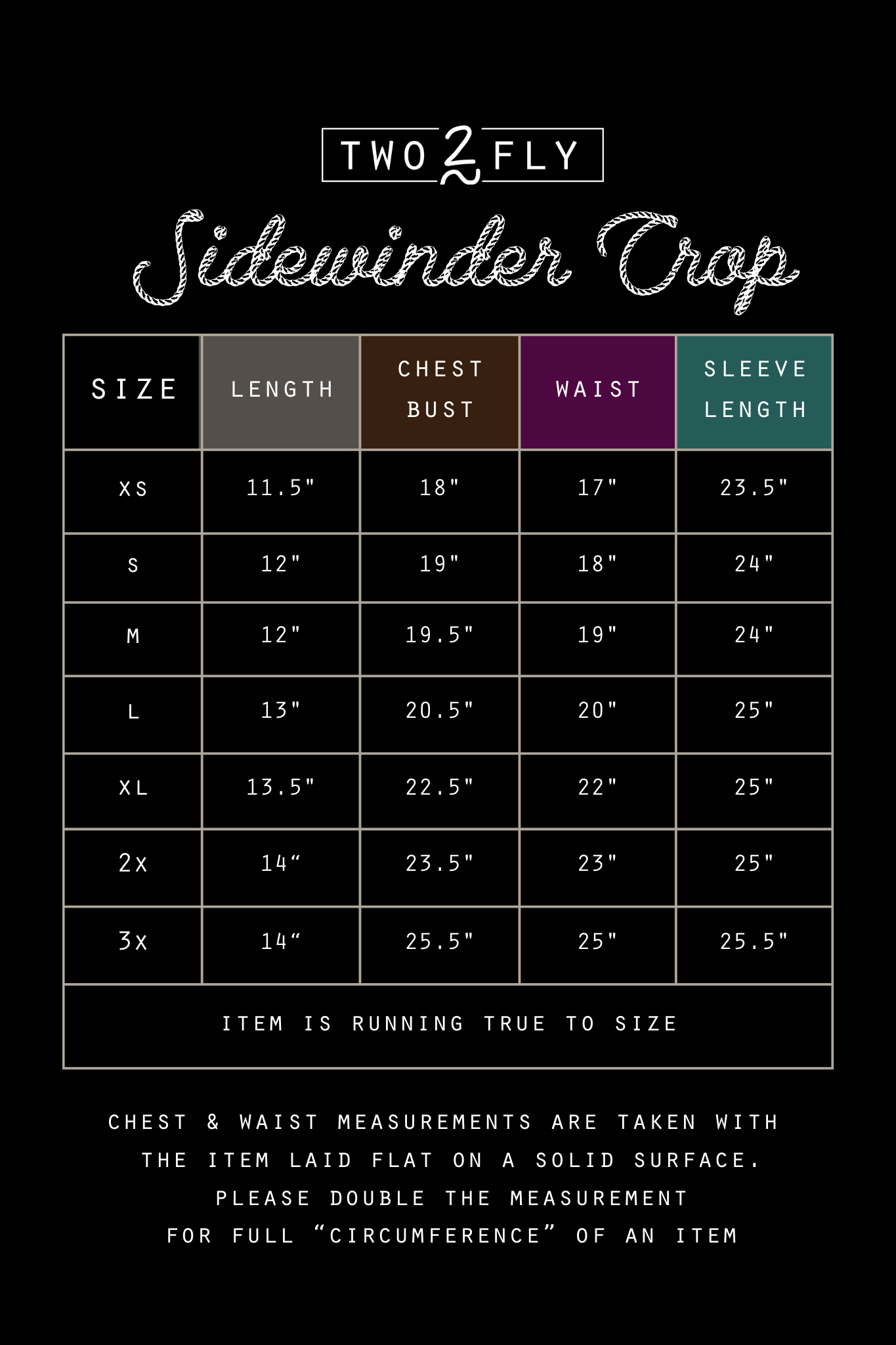 SIDEWINDER CROP