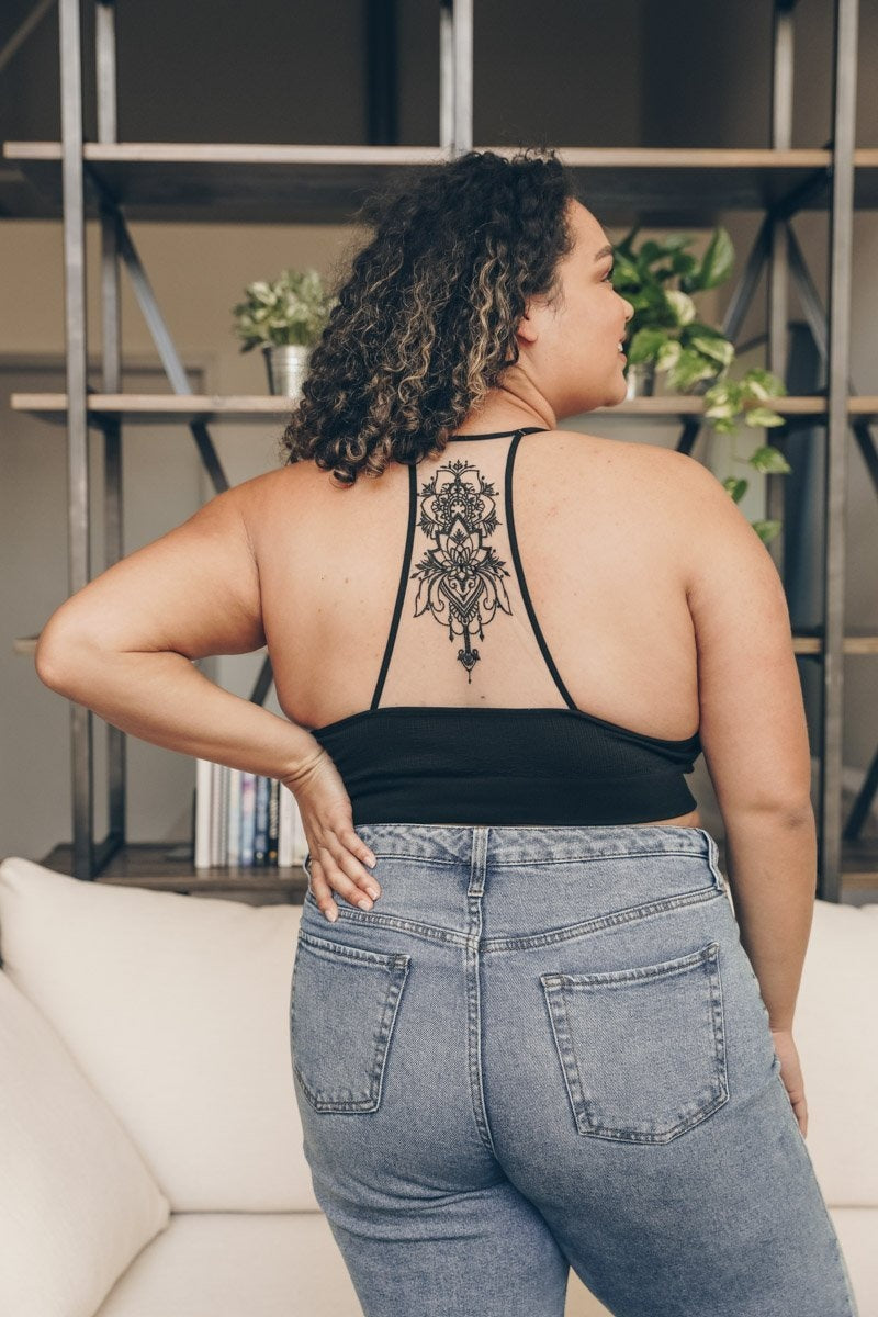 Tattoo Back Bralette