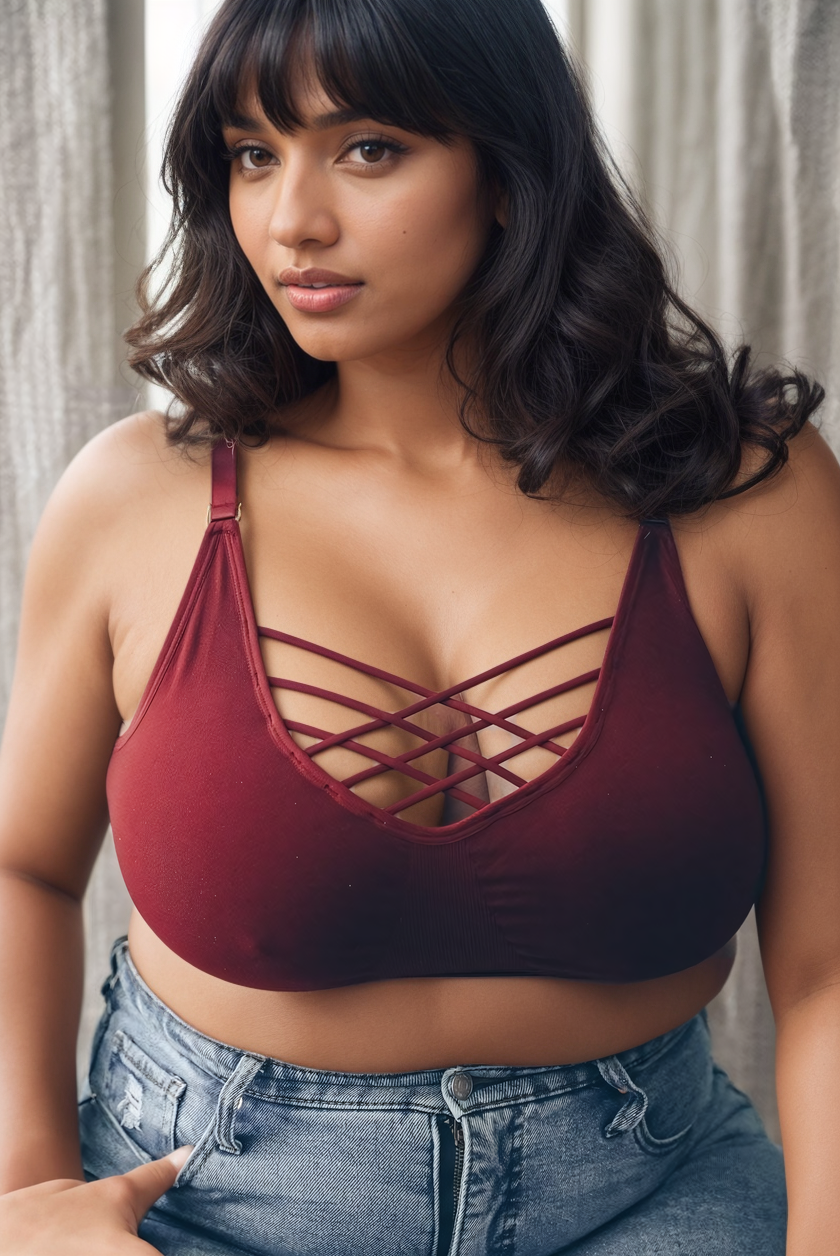 Interwoven Strappy Front Bralette